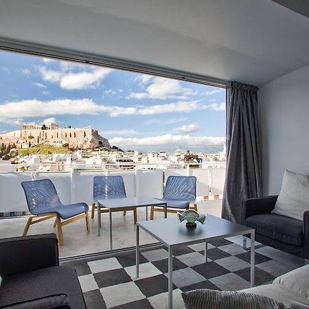 Bright Apartment With Stunning Acropolis Views! Sg5 Athén Kültér fotó