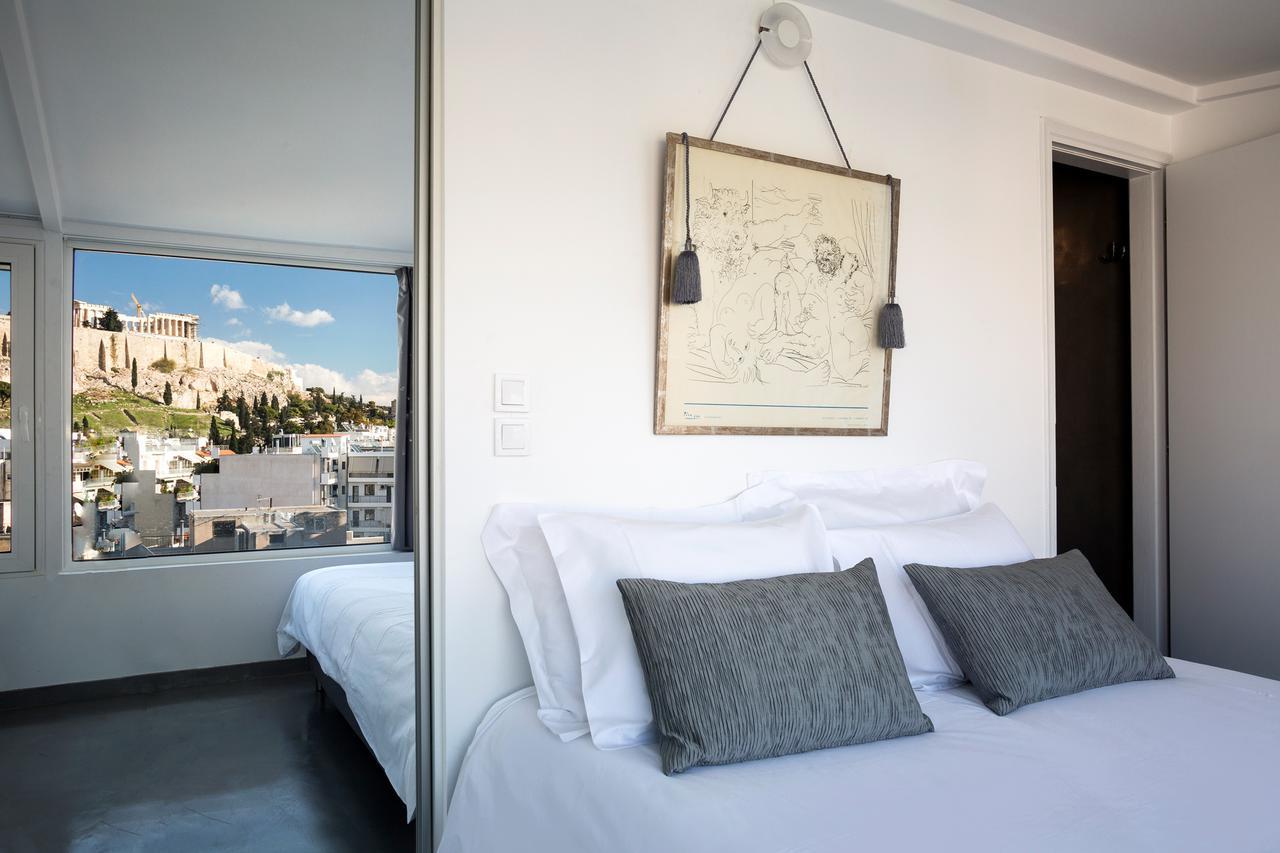 Bright Apartment With Stunning Acropolis Views! Sg5 Athén Kültér fotó
