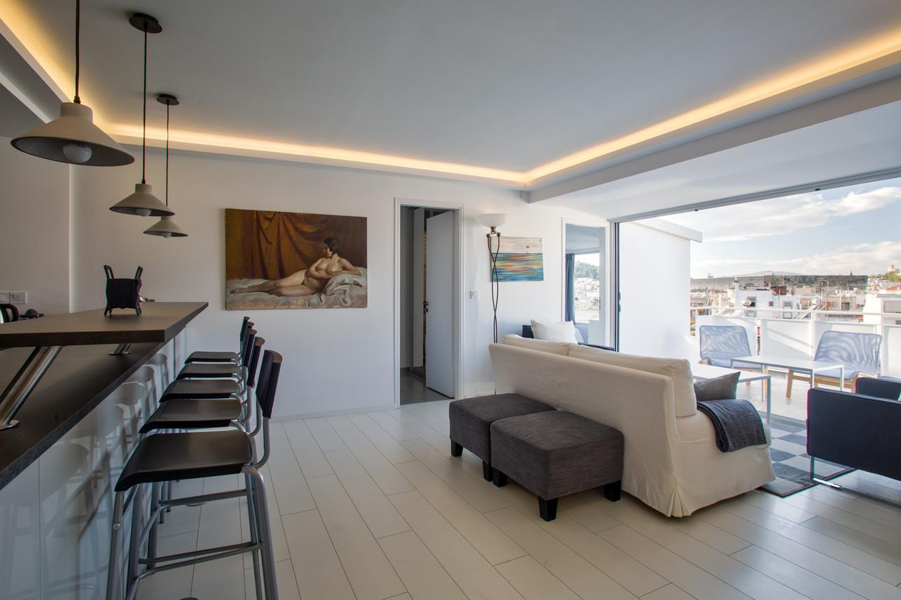 Bright Apartment With Stunning Acropolis Views! Sg5 Athén Kültér fotó