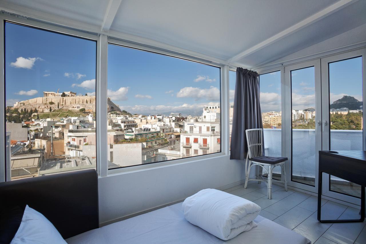 Bright Apartment With Stunning Acropolis Views! Sg5 Athén Kültér fotó